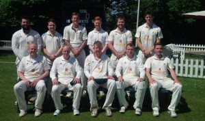 The youngest 1st XI for a while prepare to take on Old Owens